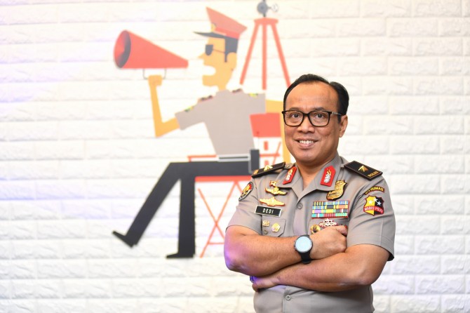Brigadier General Dedi Prasetyo, Head of the Public Information Bureau (Karopenmas) of the National Police Public Relations Division: Learning Everyday