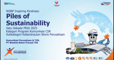 Menengok Strategi Komunikasi SR Waskita Beton Precast yang Menang di PRIA 2025