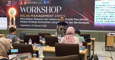Workshop Manajemen Krisis PRIA 2026 Bahas Tentang Pengelolaan Persepsi Publik