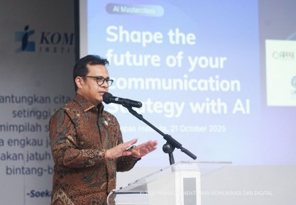Wamen Komdigi Kembali Soroti Implementasi AI dalam Kerja GPR