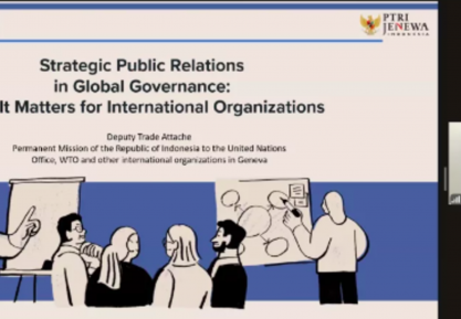 Kuliah Tamu Unair Sorot Peran PR dalam Tata Kelola Organisasi Global 