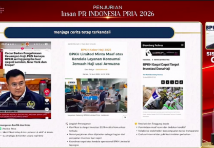 Penjurian Insan PR PRIA 2026: Menjaga Amanah Publik di Tengah Ledakan Krisis