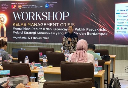 Workshop Manajemen Krisis PRIA 2026 Bahas Tentang Pengelolaan Persepsi Publik