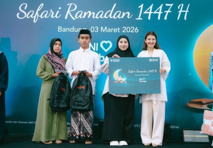 BNI Gelar Safari Ramadan 2026, Salurkan 80 Ribu Paket Pangan dan Santunan