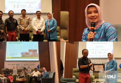 Melawat ke Aceh, UMJ Tekankan Pentingnya Komunikasi Risiko Pascabencana