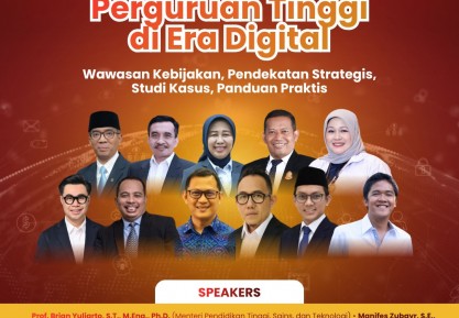 Forum Kebijakan dan Bimbingan Teknis Manajemen Krisis Perguruan Tinggi di Era Digital 