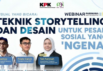 KPK Perkuat Kampanye Antikorupsi Berbasis “Storytelling” dan Desain Komunikasi