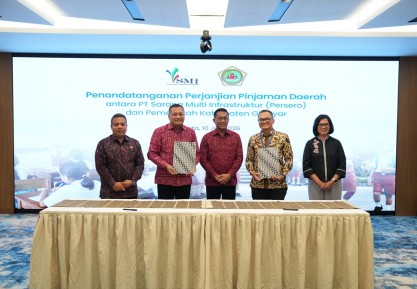 PT SMI Salurkan Pembiayaan Rp175,84 M untuk Perkuat Infrastruktur di Gianyar dan Klungkung 