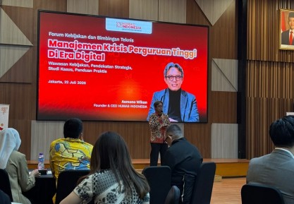 Gelar Bimtek, HUMAS INDONESIA Dorong Perguruan Tinggi Cakap Manajemen Krisis