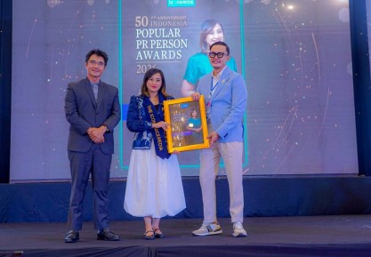 Fiona Sari Utami Corporate Secretary PTP Nonpetikemas, Raih Popular PR Person Awards di IPRS 2026