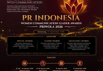 PR INDONESIA Women Communication Leader Awards 2026