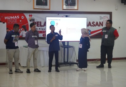 PMI Jatim Perkuat Kualitas Komunikasi dengan Menggelar Pelatihan PR