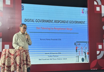 Stafsus Gubernur DKI Jakarta Tegaskan Komunikasi Harus Jawab Kebutuhan Warga
