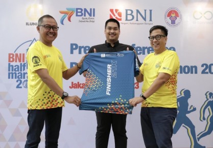 BNI dan Ikatan Alumni UI Komitmen Dukung BNI UI Half Marathon 2023