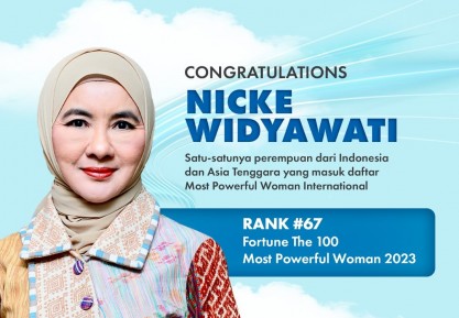 Dirut Pertamina Nicke Widyawati Jadi Satu-satunya Wanita ASEAN di Most Powerful Women 2023