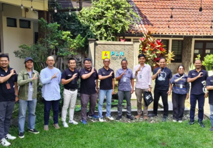 PLN Icon Plus SBU Jabar Berbagi Pemahaman Soal Energi Hijau Lewat “Media Visit”