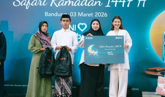 BNI Gelar Safari Ramadan 2026, Salurkan 80 Ribu Paket Pangan dan Santunan