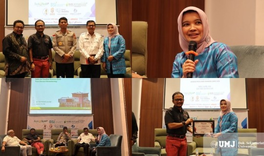 Melawat ke Aceh, UMJ Tekankan Pentingnya Komunikasi Risiko Pascabencana