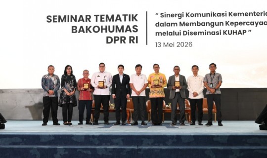 Setjen DPR RI dan Bakohumas Perkuat Komunikasi K/L Diseminasi KUHAP 