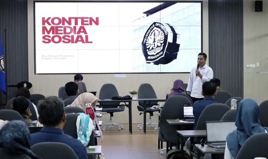  Undip Latih Tim Medsos Produksi Konten Bernilai untuk Perkuat Reputasi Kampus