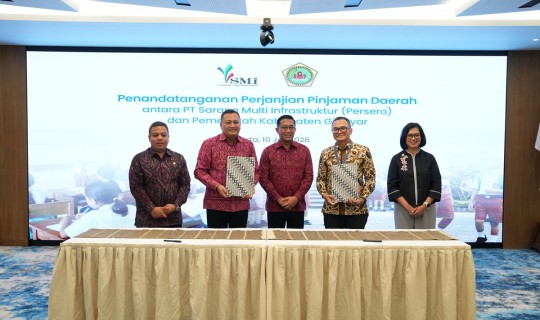 PT SMI Salurkan Pembiayaan Rp175,84 M untuk Perkuat Infrastruktur di Gianyar dan Klungkung 