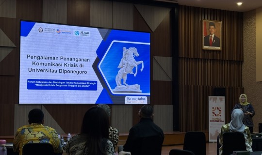 Komunikasi Satu Pintu Jadi Cara Undip Pastikan Komunikasi Krisis Berjalan Efektif