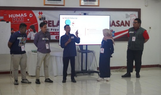 PMI Jatim Perkuat Kualitas Komunikasi dengan Menggelar Pelatihan PR