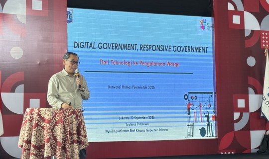 Stafsus Gubernur DKI Jakarta Tegaskan Komunikasi Harus Jawab Kebutuhan Warga