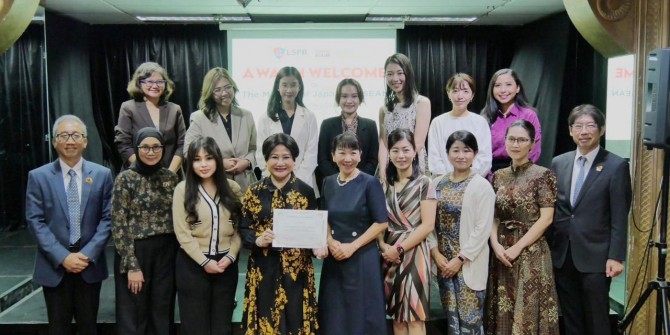 London School Centre for Autism Awareness Menerima Donasi dari Istri-istri Diplomat di Misi Jepang untuk ASEAN
