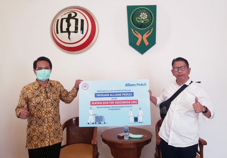 Bantu Tenaga Medis, Allianz Gandeng IDI dan Jovee.id