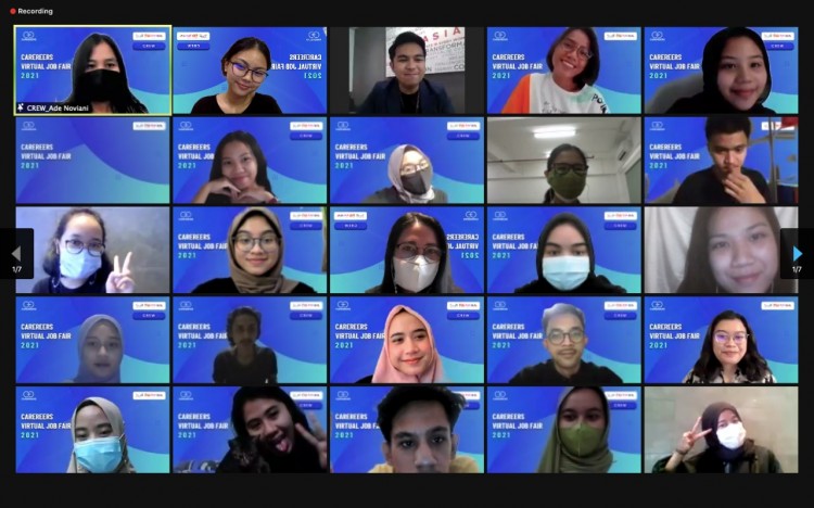 CAREREERS 2021, Sukses Dukung Persiapan Karier Mahasiswa Indonesia