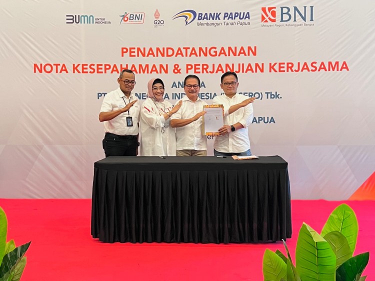Perluas Sinergi, BNI Gandeng Bank Papua
