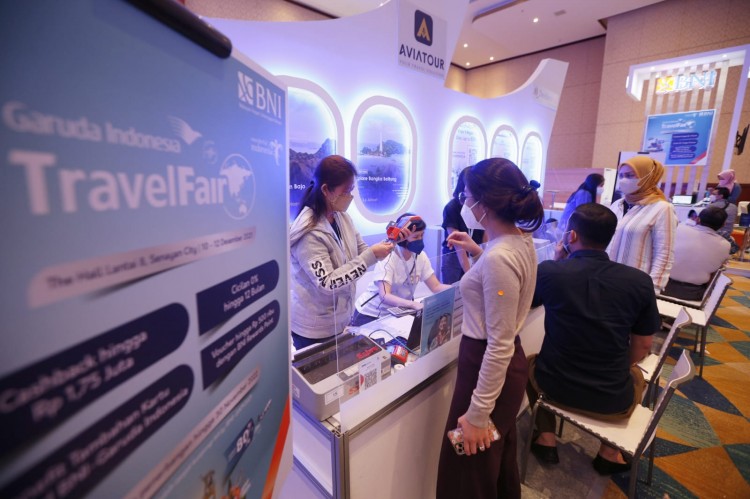 BNI Dukung Gelaran Garuda Indonesia Travel Fair 2022 Serentak di 3 Kota