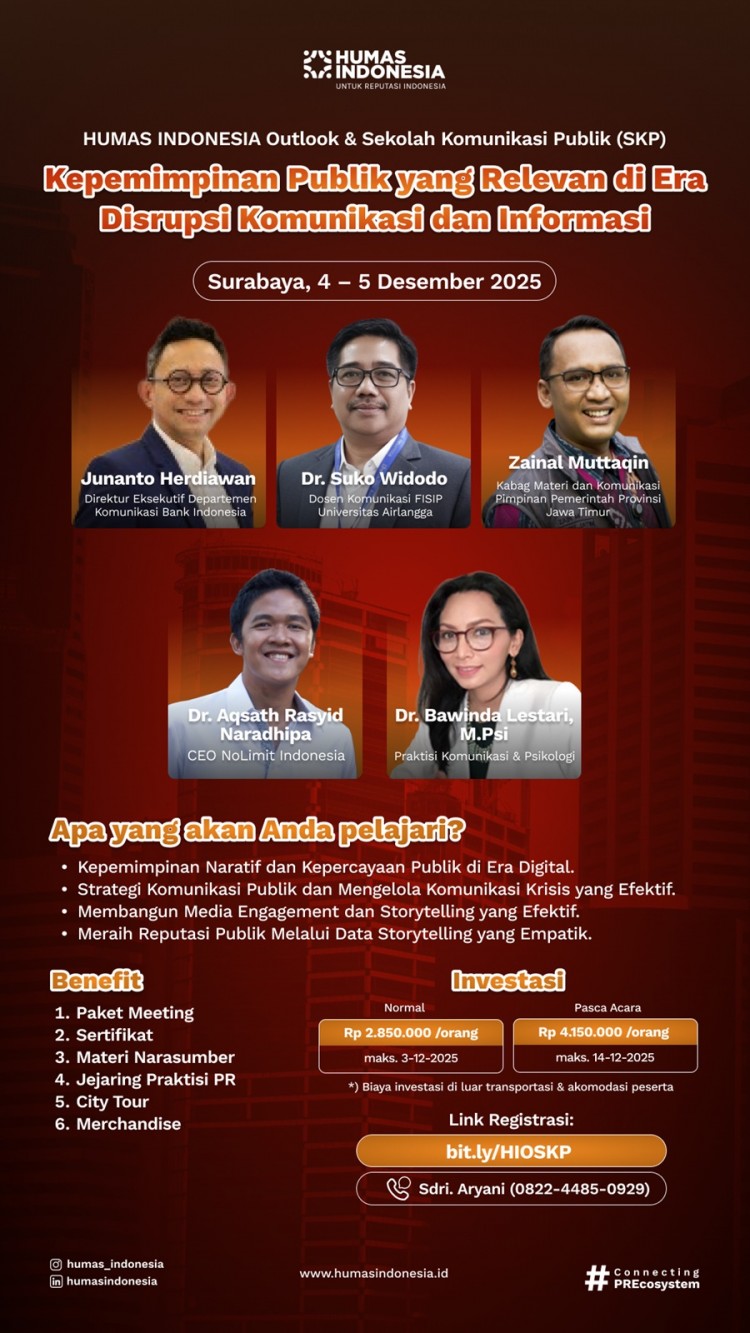 HUMAS INDONESIA Outlook & Sekolah Komunikasi Publik