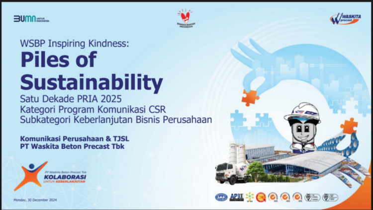 Menengok Strategi Komunikasi SR Waskita Beton Precast yang Menang di PRIA 2025