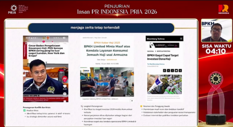 Penjurian Insan PR PRIA 2026: Menjaga Amanah Publik di Tengah Ledakan Krisis