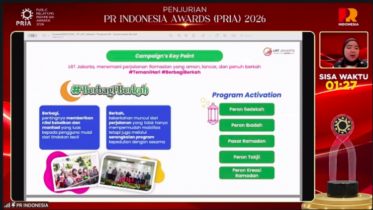 Penjurian PRIA 2026 Kategori Departemen PR: Harmoni dengan Publik