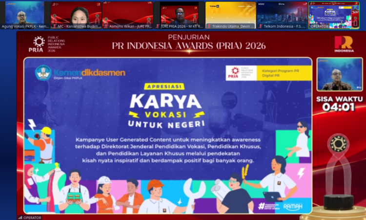 Penjurian PRIA 2026 Kategori Departemen PR: Dua StratKom Institusi Pendidikan 