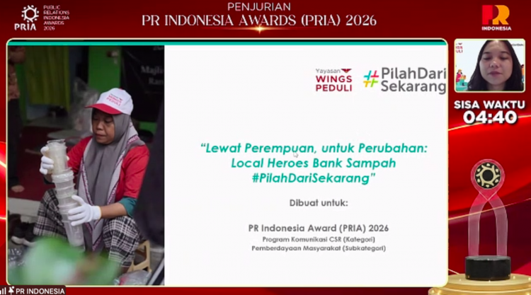 Penjurian PRIA 2026 Kategori Komunikasi SR: Memberdayakan Perempuan 