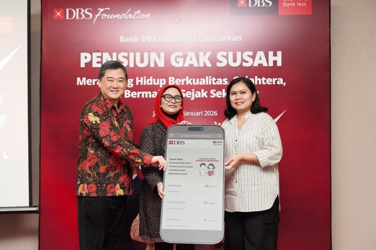 Demi Masa Tua, Bank DBS Indonesia Luncurkan Kampanye “Pensiun Gak Susah”