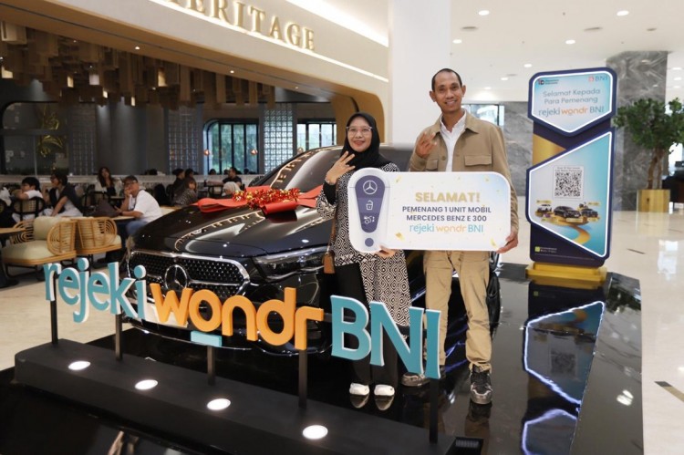 Gadget hingga Mercedes-Benz, BNI Bagikan Hadiah Undian Rejeki wondr Tahap II