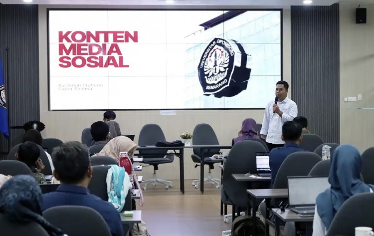  Undip Latih Tim Medsos Produksi Konten Bernilai untuk Perkuat Reputasi Kampus