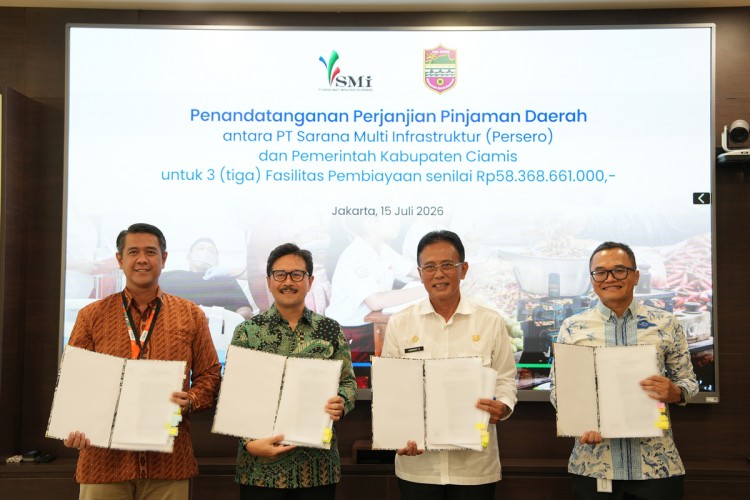 PT SMI Kucurkan Rp268,36 Miliar Percepat Pembangunan di 3 Daerah