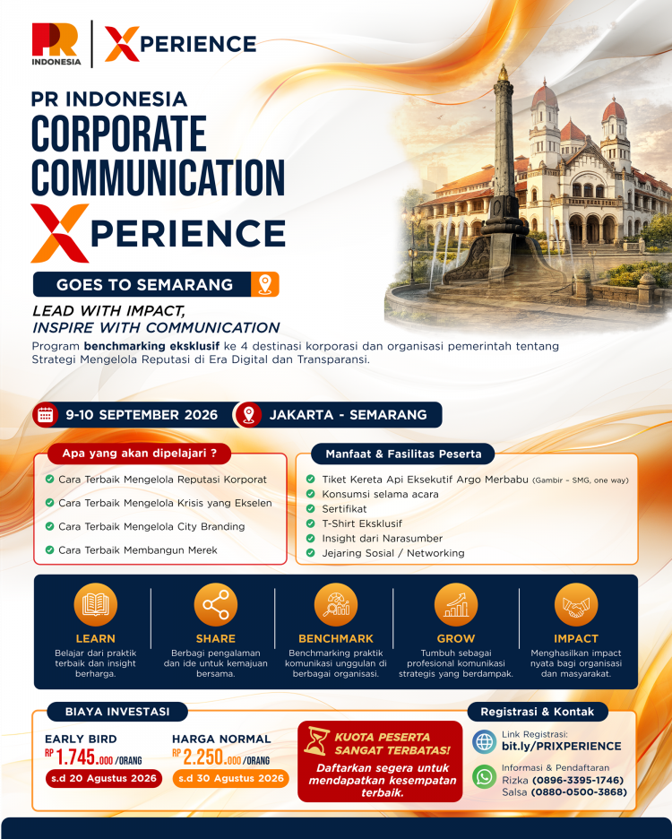 PR INDONESIA Corporate Communication XPERIENCE Goes to Semarang