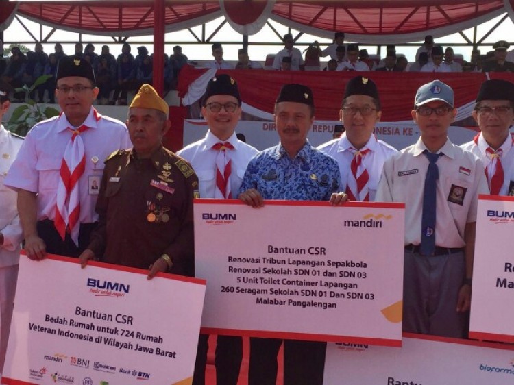 Rayakan HUT RI ke-72, BUMN Tebar Aksi Kepedulian 