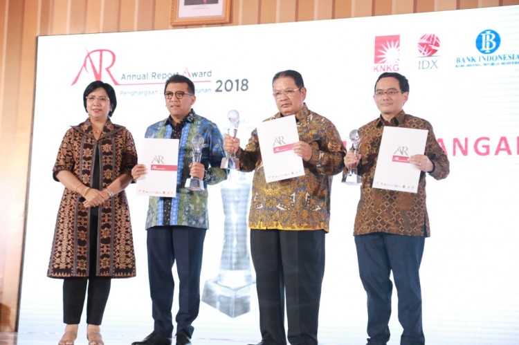 TASPEN Raih Penghargaan Juara I Annual Report Award 2018