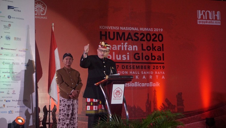 KNH PERHUMAS Ke-20: Mengajak Humas Kembali Kepada Kearifan Lokal