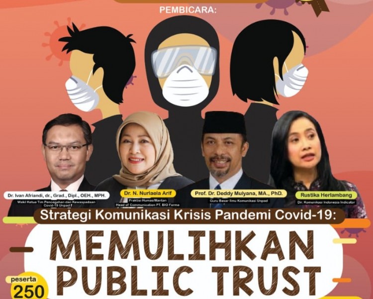 Inilah Strategi Memulihkan “Public Trust” Saat Pandemi