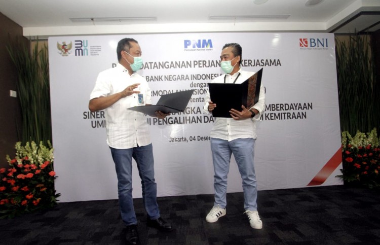 BNI dan PNM Kerjasama Pulihkan Ekonomi