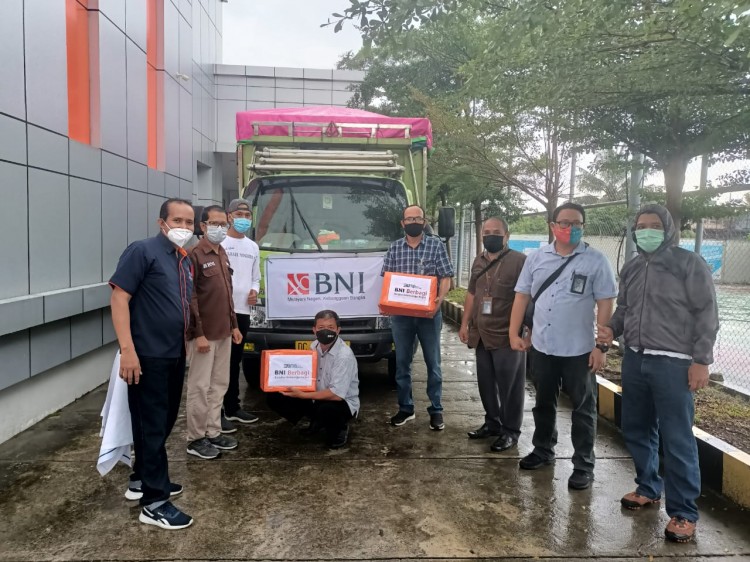 BNI Bantu Korban Gempa Mamuju